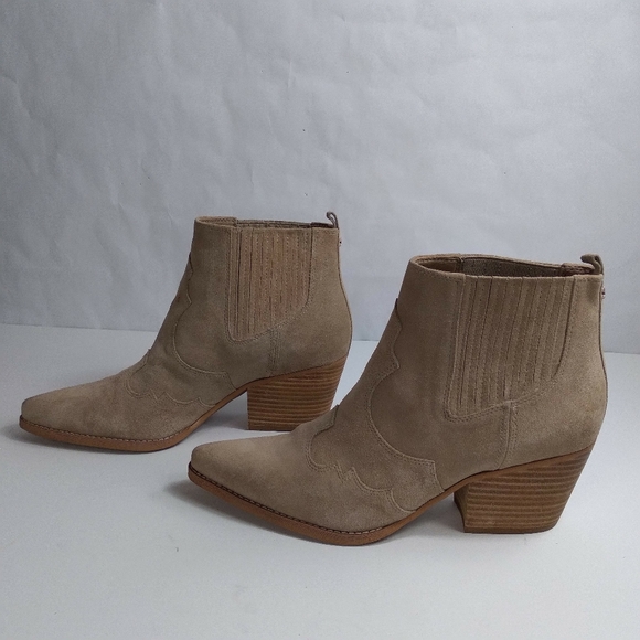 Sam Elderman Winonna Women's booties in Tan size 11 - Picture 12 of 16
